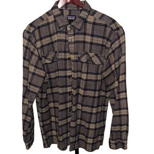 Men's Long-Sleeved Organic Cotton Midweight Fjord Flannel Shirt
